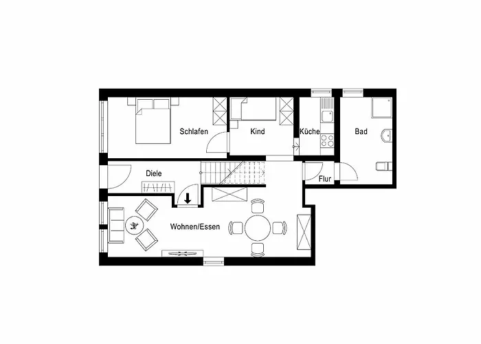 Altstadtliebe Salzuflen 公寓